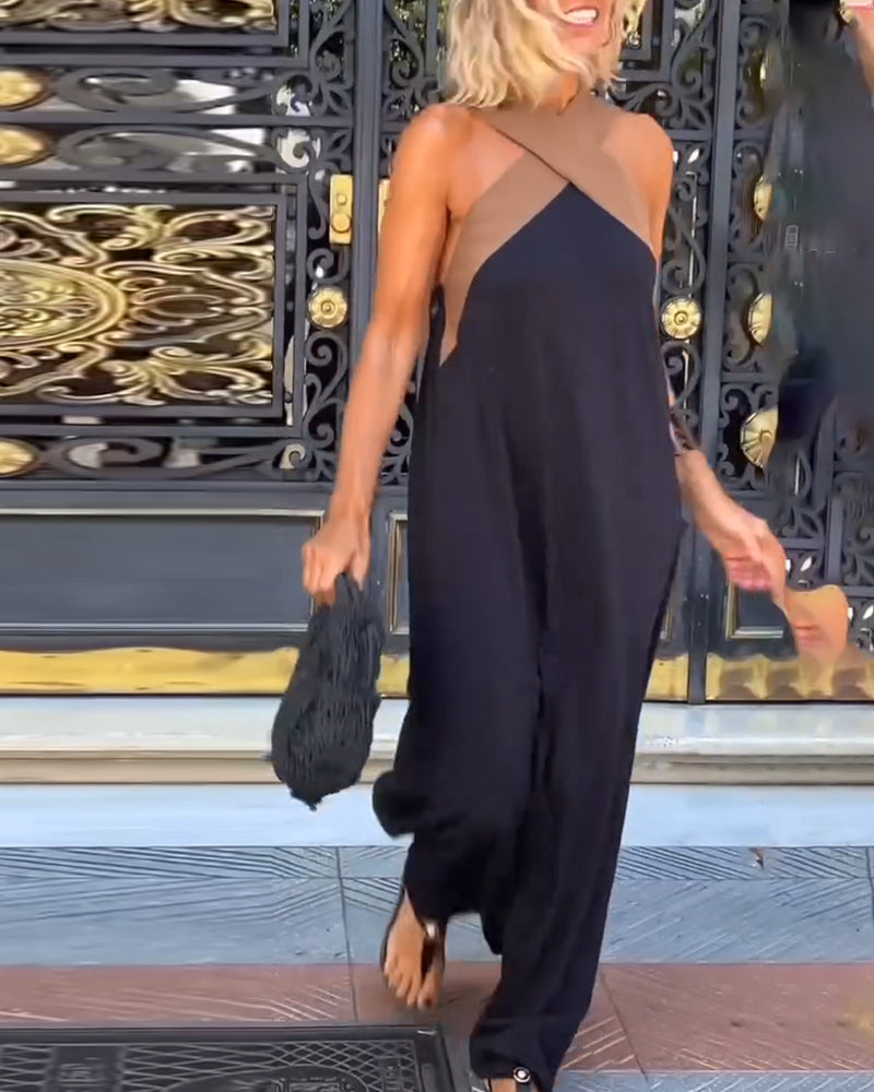 Liese™ | Robe Croisée Contrastée