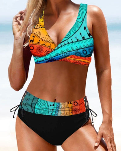 Eva™ | Bikini Coloré Éclatant