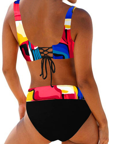Eva™ | Bikini Coloré Éclatant
