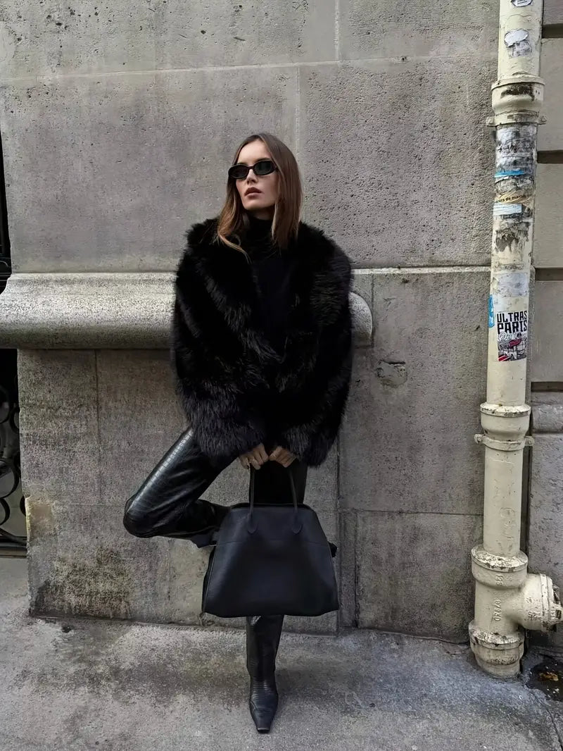 Élodie™ | Manteau Fourrure