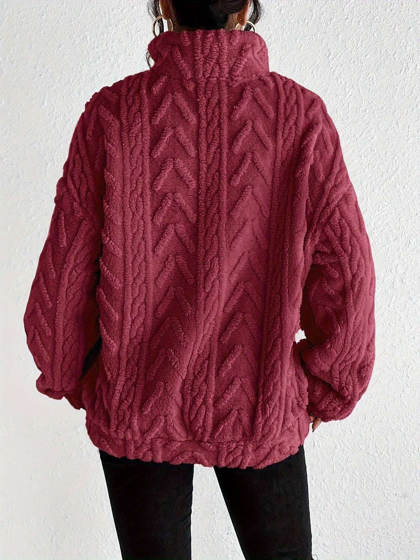 Millie™ | Pull Tricot Demi-Zip