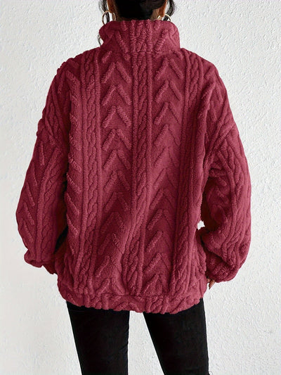 Millie™ | Pull Tricot Demi-Zip