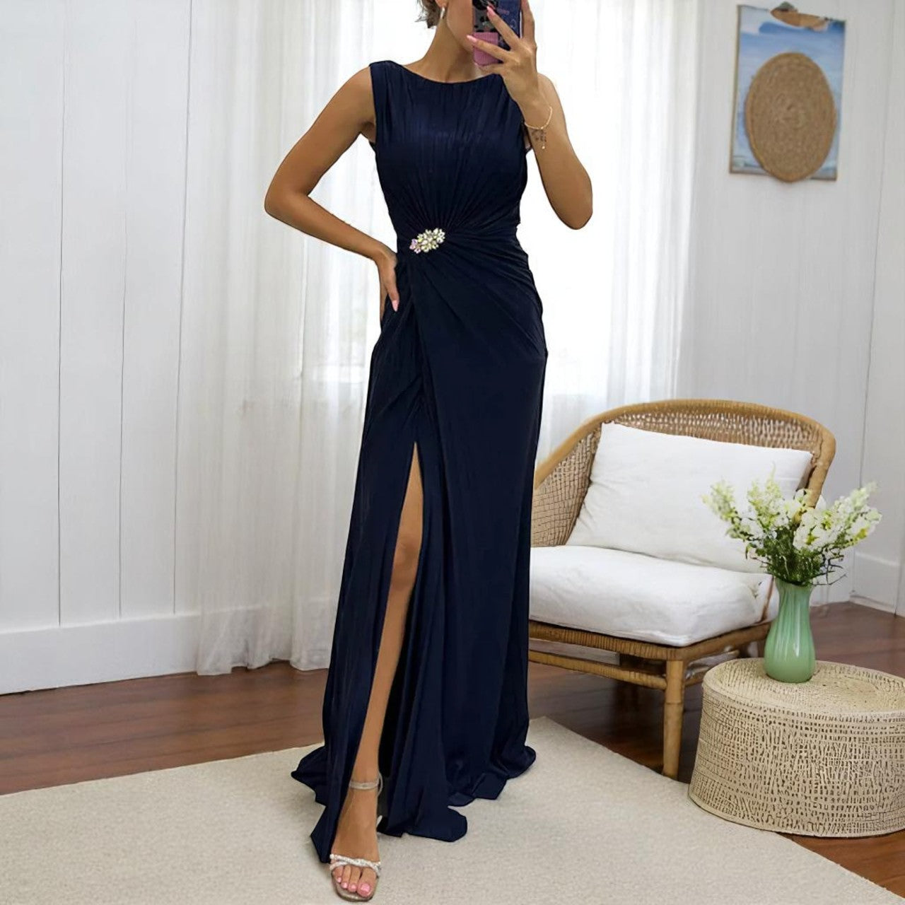 Marielle™ | Robe Plissée Cérémonie