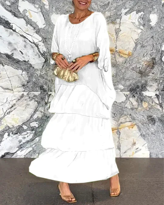 Lydia™ | Robe Longue Coupe Ample & Flatteuse