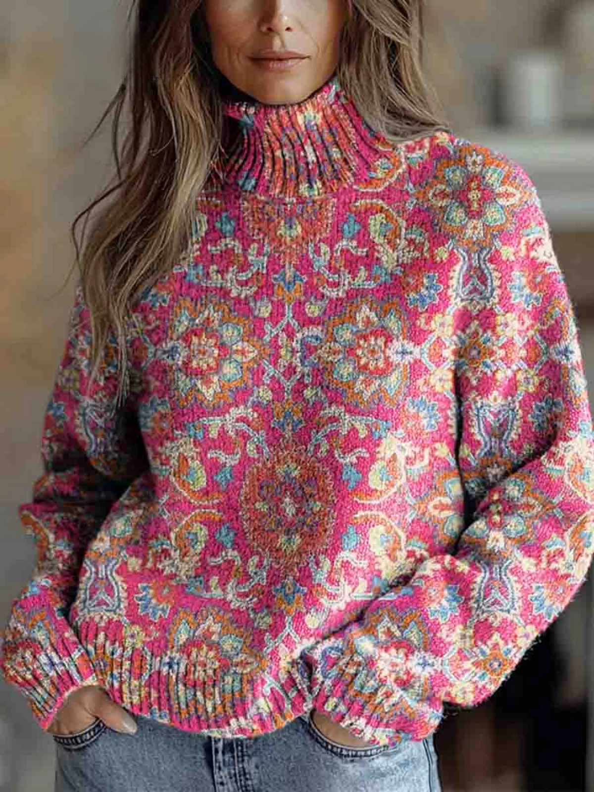 Sidonie™ | Pull Col Roulé