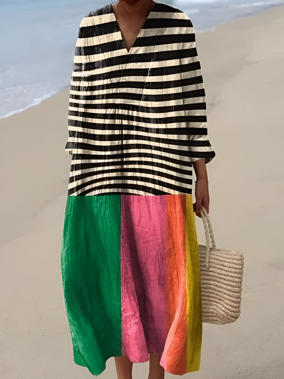 Alida™ | Robe Imprimée Brise d’Été