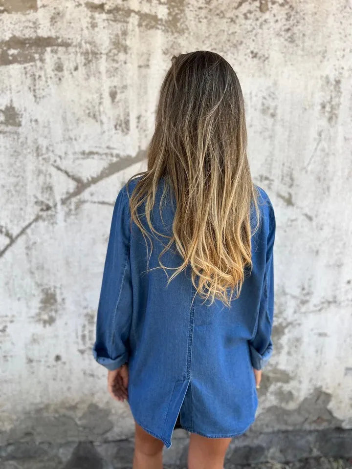 Mireia™ | Blazer en Denim Casual