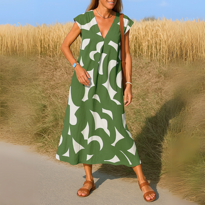 Valérie™ | Robe Décolletée Élégante