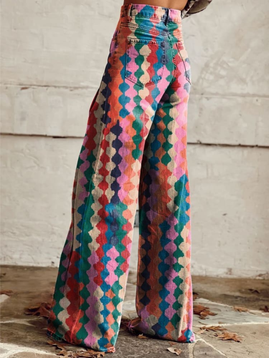 AMÉLIE™ | Pantalon Bohème Rétro Vintage