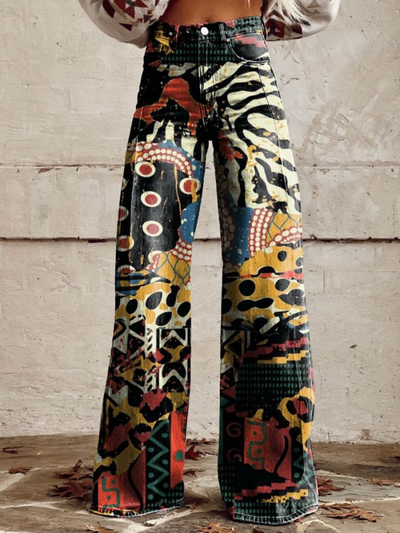 ÉLODIE™ | Pantalon Bohème Rétro Vintage
