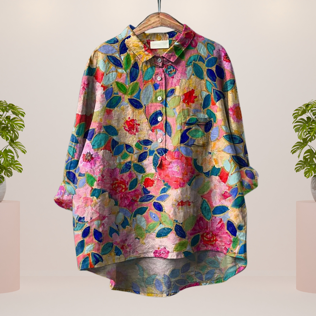 Isaline™ | T-shirt Artistique à Motif Canin