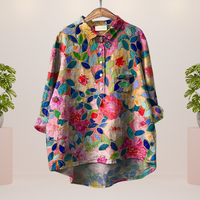 Isaline™ | T-shirt Artistique à Motif Canin
