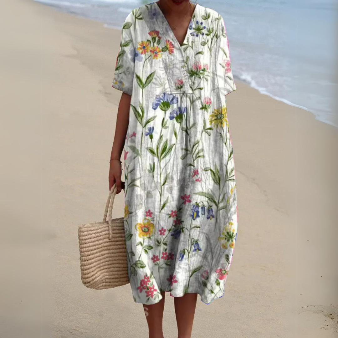 Nicole™ | Robe d'Été Coupe Flatteuse