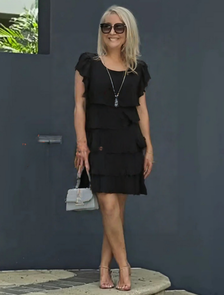 Josiane™ | Robe Élégante en Mousseline de Soie