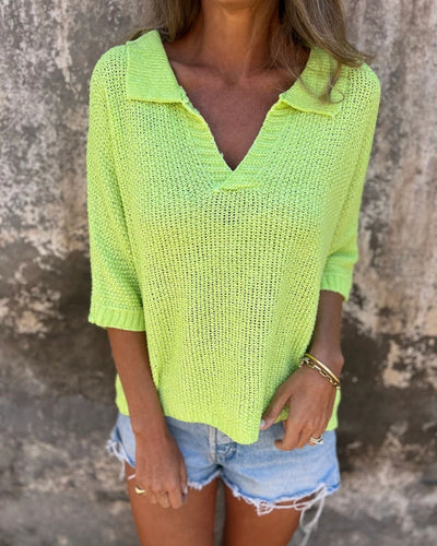 Garielle™ | Top Bohème en Maille