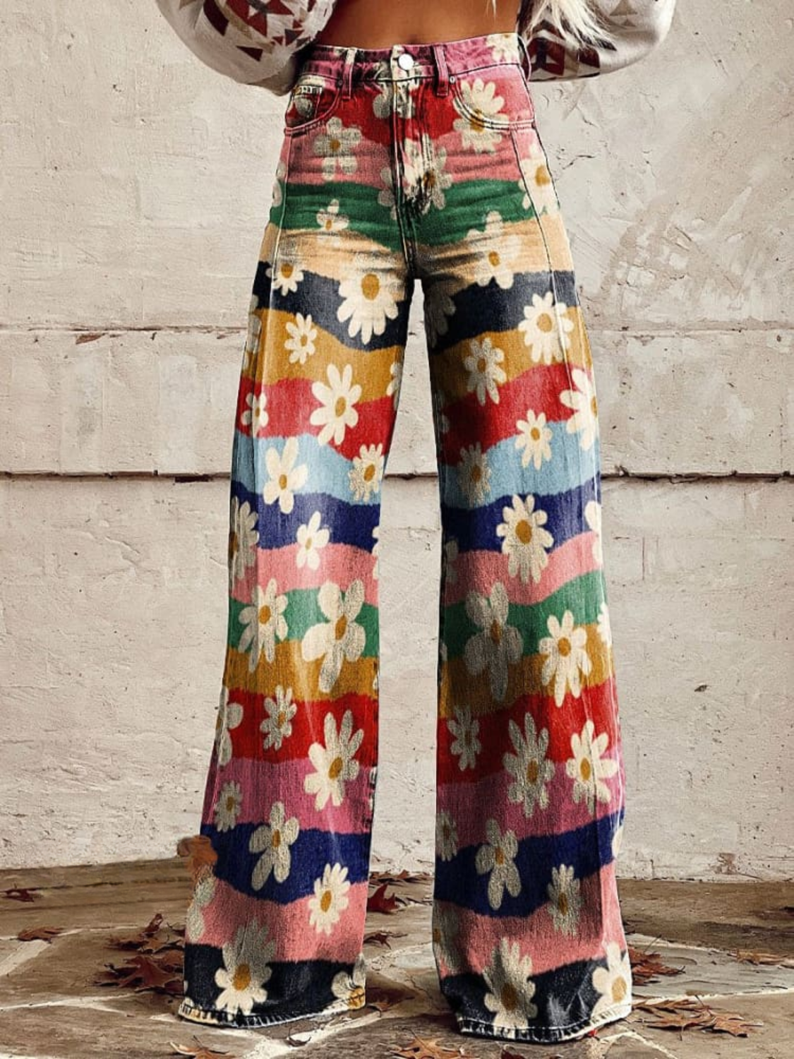 LÉONE™ | Pantalon Bohème Rétro Vintage