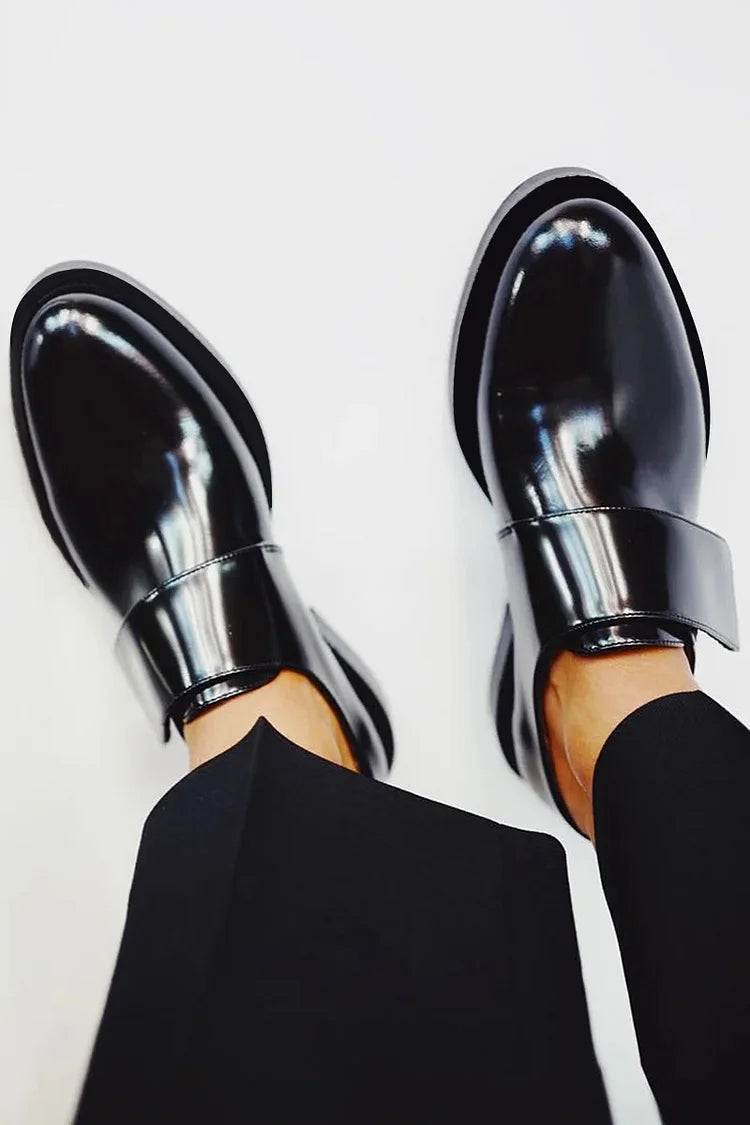 Iris™ | Mocassins Élégants et Brillants