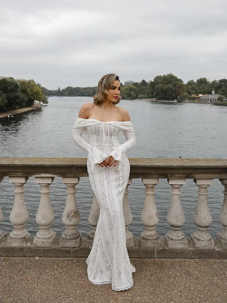 Georgetta™ | Robe Longue en Dentelle