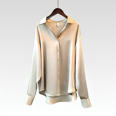 Clémence™ | Chemisier en Satin