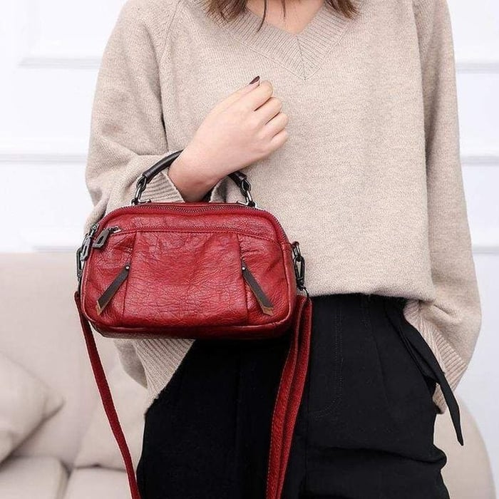 Solène™ | Mini Sac Cognac