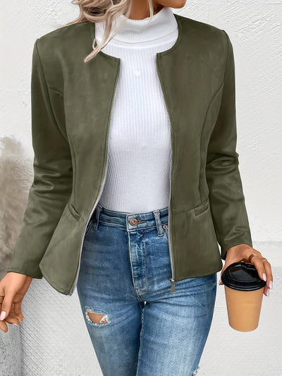 Isolde™ | Veste Slim Fit Zippée