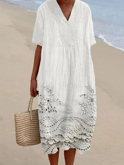 Evessa™ | Robe D'Été Longue Femme Imprimée Chic