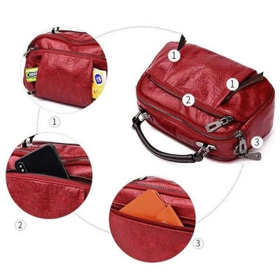 Solène™ | Mini Sac Cognac
