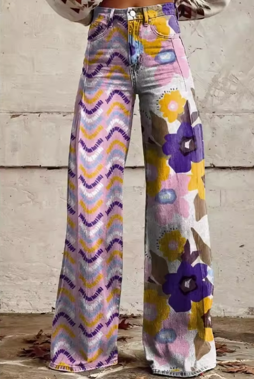 ISADORA™ | Pantalon Bohème Rétro Vintage