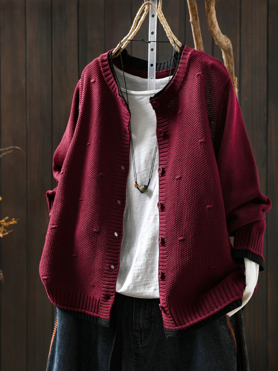 Isolde™ | Cardigan Texturé