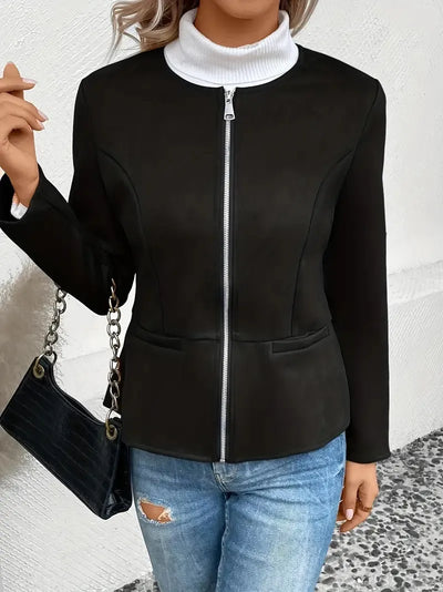 Isolde™ | Veste Slim Fit Zippée