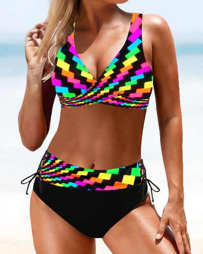 Eva™ | Bikini Coloré Éclatant