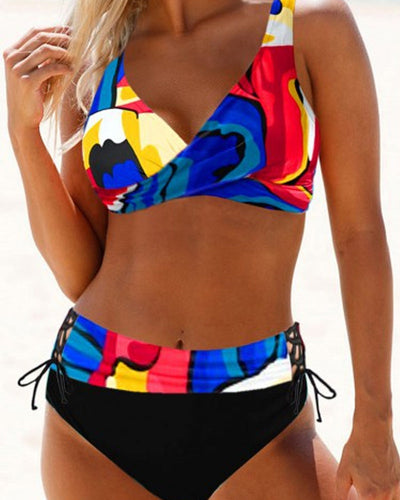 Eva™ | Bikini Coloré Éclatant