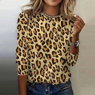 Noémie™ | T-Shirt Léopard Vintage
