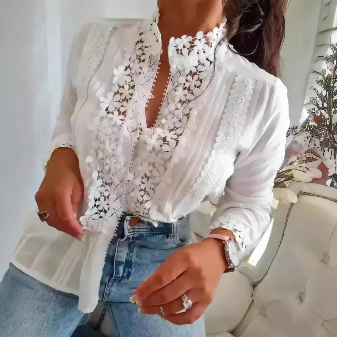 Sara™ | Blouse Fleurie