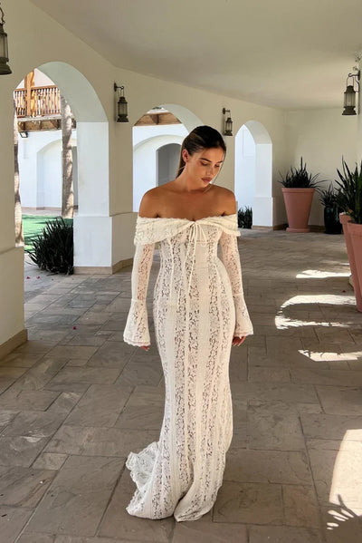 Georgetta™ | Robe Longue en Dentelle