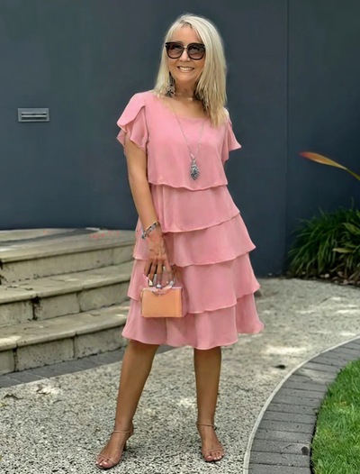 Josiane™ | Robe Élégante en Mousseline de Soie