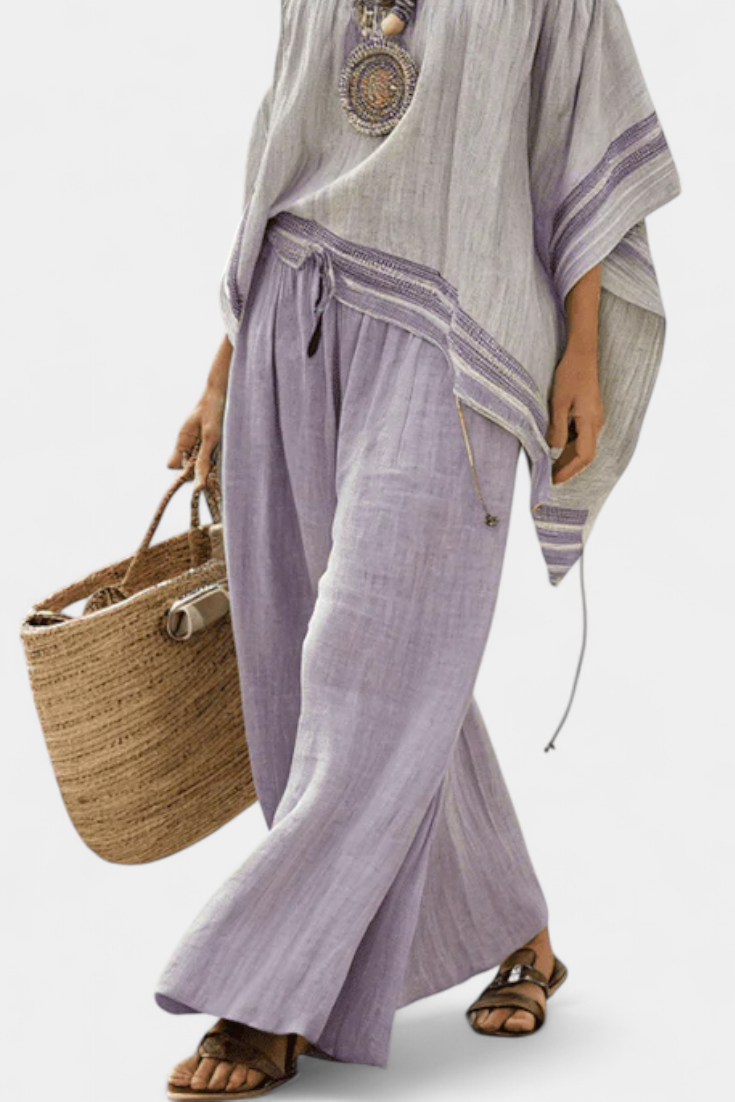 Océane™ | Ensemble Bardot Rayé