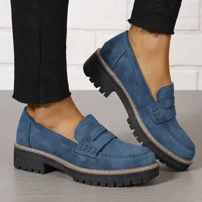 NADIA™ | Mocassins Intemporels en Daim