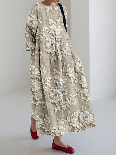 Anovia™ | Robe Longue Femme Imprimée Florale