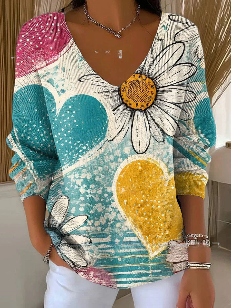 Nathalie™ | Pull à Col V