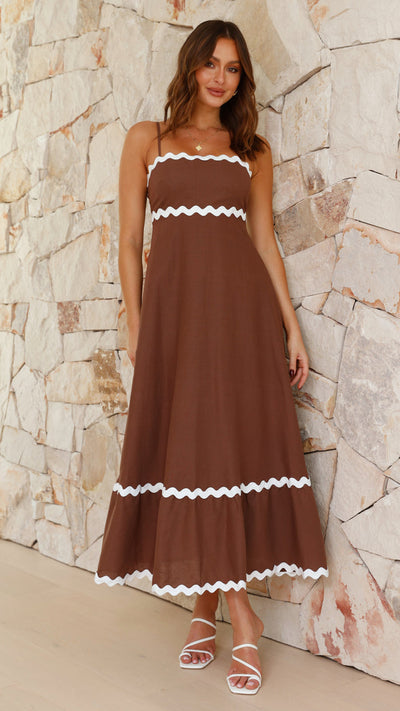 Clara™ | Robe longue à bretelles