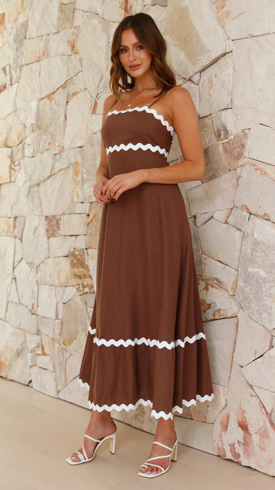 Clara™ | Robe longue à bretelles