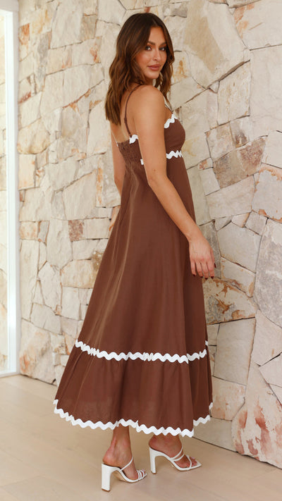 Clara™ | Robe longue à bretelles