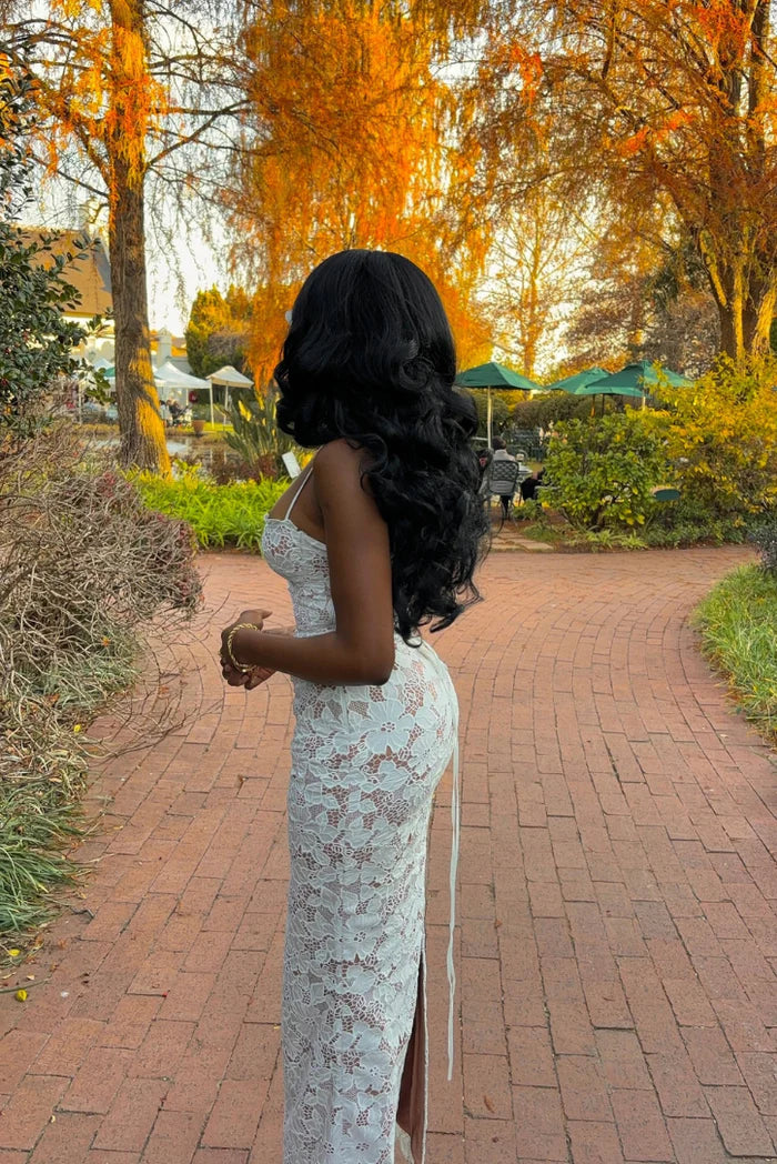 Polly™ | Robe Longue en Dentelle