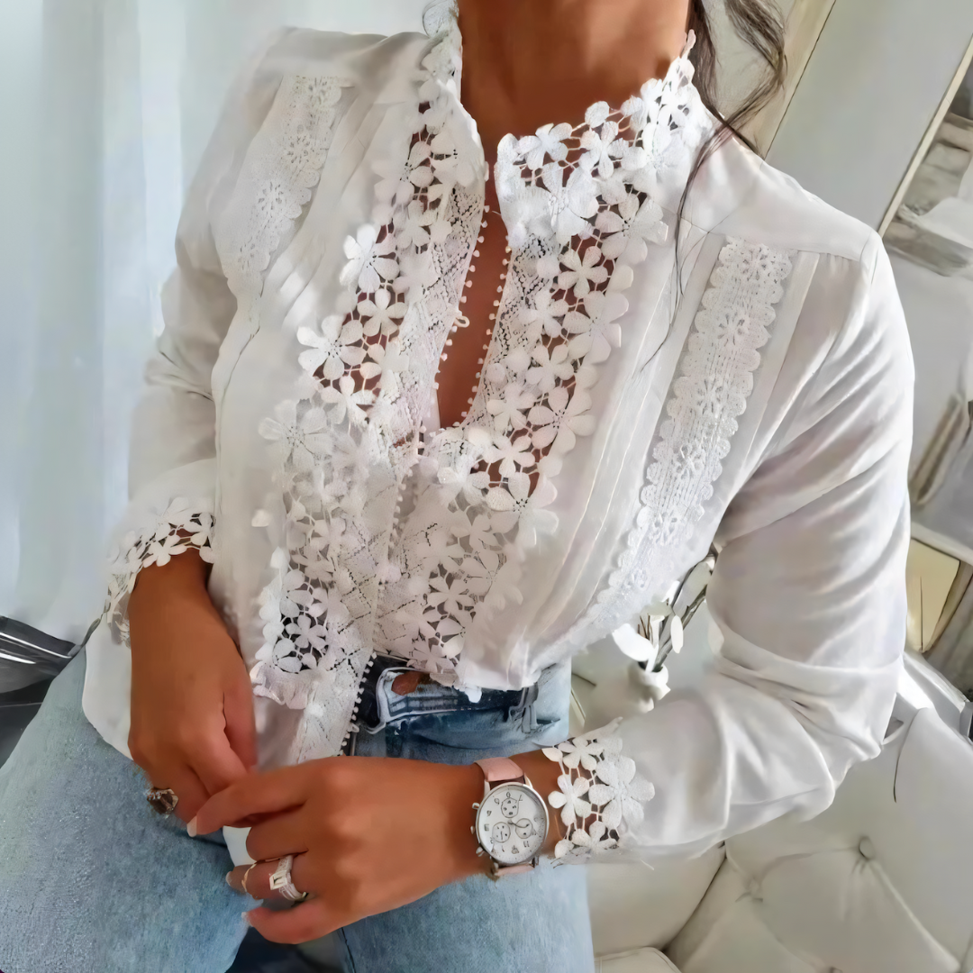 Sara™ | Blouse Fleurie