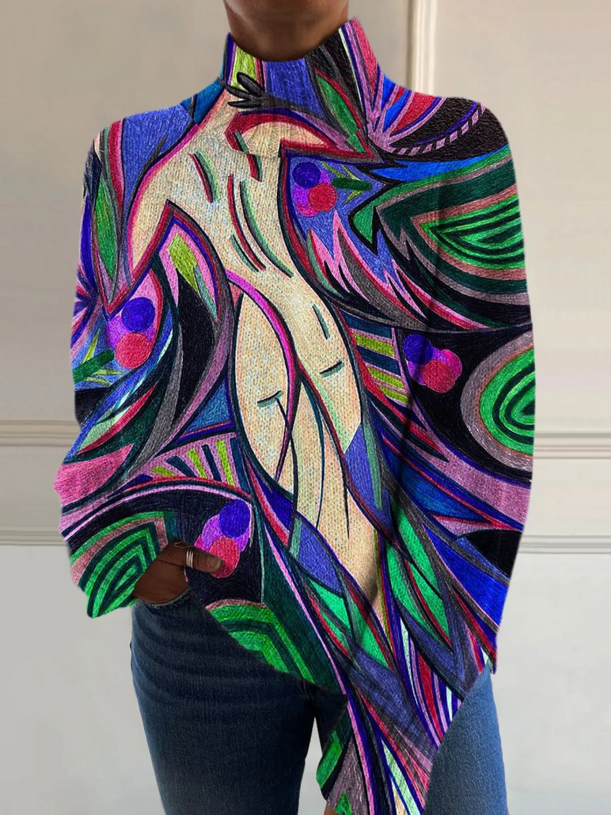 Mireille™ | Pull Col Roulé