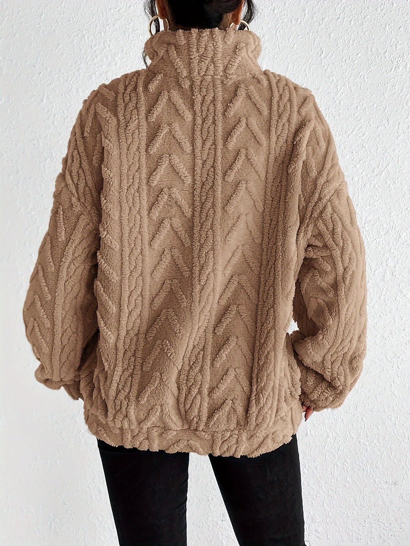 Millie™ | Pull Tricot Demi-Zip