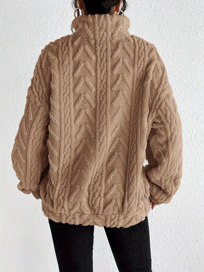 Millie™ | Pull Tricot Demi-Zip