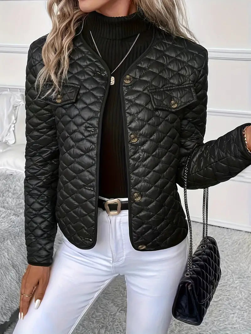 Solène™ | Manteau Matelassé