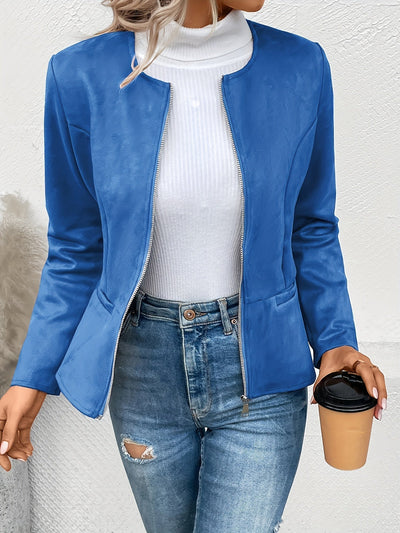Isolde™ | Veste Slim Fit Zippée
